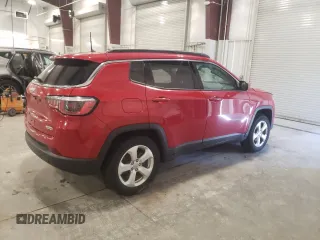 2018 Jeep Compass Latitude with VIN 3C4NJDBBXJT282516, listed as a Copart auction lot 52173835 with 101,761 mi miles and Salvage Title. Bid and sale history available at DreamBid. Image 3.