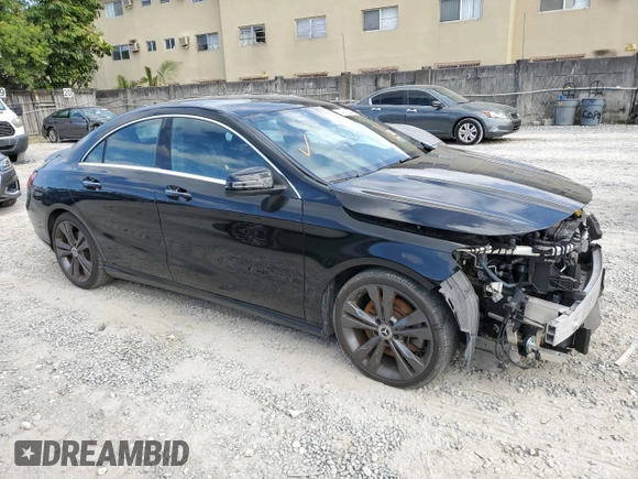 2019 Mercedes-Benz CLA 250 with VIN WDDSJ4GB3KN725379, listed as a Copart auction lot 51957294 with 60,030 mi miles and . Bid and sale history available at DreamBid. Image 4.