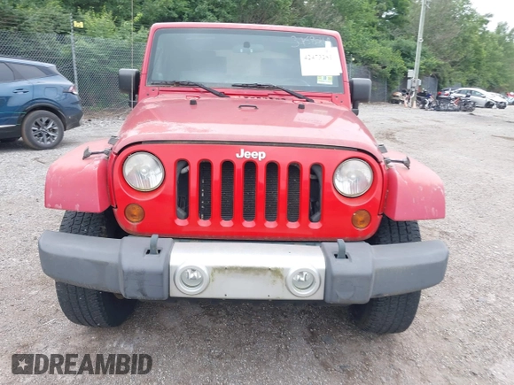 2010 Jeep Wrangler Sahara with VIN 1J4GA5D16AL178551, listed as a IAAI auction lot 42473281 with 110,170 mi miles and . Bid and sale history available at DreamBid. Image 6.