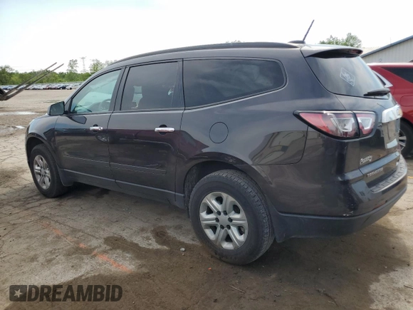 2017 Chevrolet Traverse LS with VIN 1GNKRFED0HJ310272, listed as a Copart auction lot 56943165 with Not provided miles and Salvage title. Bid and sale history available at DreamBid. Image 2.