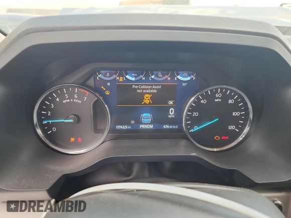 2024 Ford Expedition Max XLT with VIN 1FMJK1J81REA33335, listed as a Copart auction lot 52354535 with 17,743 mi miles and Salvage Title. Bid and sale history available at DreamBid. Image 9.