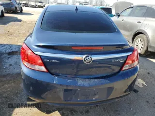 2011 Buick Regal CXL RL4 with VIN W04GS5EC2B1010805, listed as a Copart auction lot 61266414 with 0 mi miles. Bid and sale history available at carsss.com. Image 6.