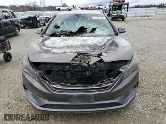 2015 Hyundai Sonata Limited with VIN 5NPE34AF6FH248899, listed as a Copart auction lot 44242305 with Not Provided miles and Non Repairable. Bid and sale history available at carsss.com. Image 5.