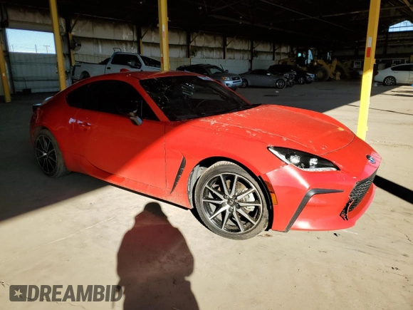 2022 Toyota 86 with VIN JF1ZNBC1XN8751386, listed as a Copart auction lot 79253854 with 33,379 mi miles and Salvage Title. Bid and sale history available at DreamBid. Image 4.