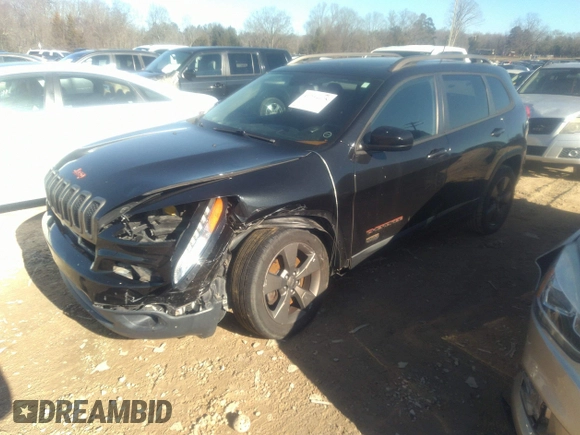 2016 Jeep Cherokee Latitude with VIN 1C4PJLCB6GW287426, listed as a IAAI auction lot 41234678 with 98,287 mi miles. Bid and sale history available at carsss.com. Image 12.