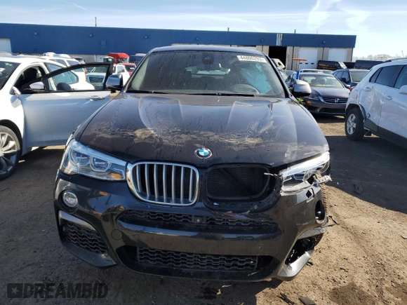 2017 BMW X4 M40i with VIN 5UXXW7C57H0U24914, listed as a Copart auction lot 44800293 with 90,576 mi miles. Bid and sale history available at carsss.com. Image 5.