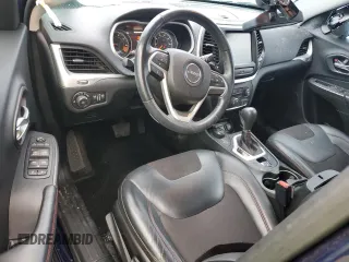 2015 Jeep Cherokee Trailhawk with VIN 1C4PJMBB8FW740452, listed as a Copart auction lot 63023715 with 96,236 mi miles and Salvage title. Bid and sale history available at DreamBid. Image 8.