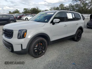 2024 Kia Telluride SX Prestige с VIN 5XYP5DGC4RG447736, выставлен на аукционе Copart как лот 85450154 с пробегом Не указан миль и Списание • Salvage title. История ставок и продаж доступна на DreamBid. Изображение 1.