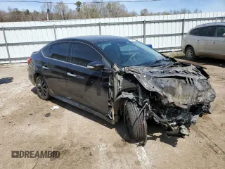 2017 Nissan Sentra SR with VIN 3N1AB7AP2HY268748, listed as a Copart auction lot 50309415 with 113,124 mi miles and Salvage title. Bid and sale history available at DreamBid. Image 4.