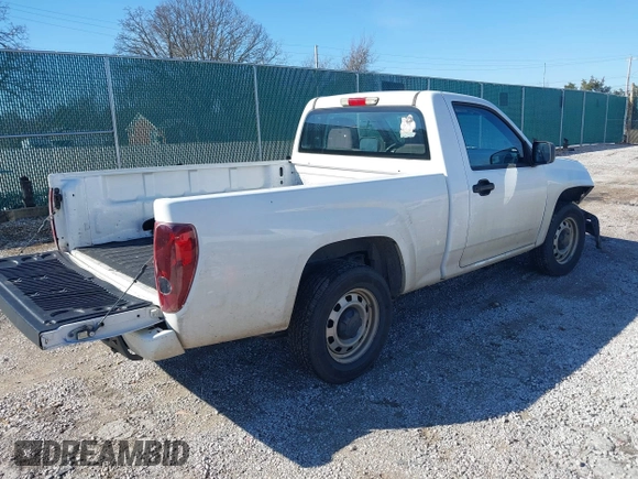 2012 Chevrolet Colorado Work Truck with VIN 1GCCSBF91C8119562, listed as a IAAI auction lot 41490464 with 245,171 mi miles. Bid and sale history available at carsss.com. Image 4.