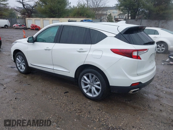 2024 Acura RDX with VIN 5J8TC2H31RL028837, listed as a IAAI auction lot 41102018 with 8,021 mi miles and . Bid and sale history available at DreamBid. Image 3.