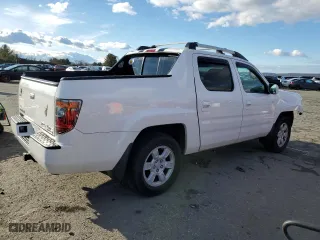 2006 Honda Ridgeline RTL with VIN 2HJYK165X6H537738, listed as a Copart auction lot 45662224 with 121,204 mi miles and Salvage Title. Bid and sale history available at carsss.com. Image 3.