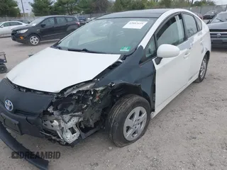 2010 Toyota Prius II with VIN JTDKN3DU7A0112031, listed as a IAAI auction lot 42013151 with 1 mi miles. Bid and sale history available at carsss.com. Image 2.