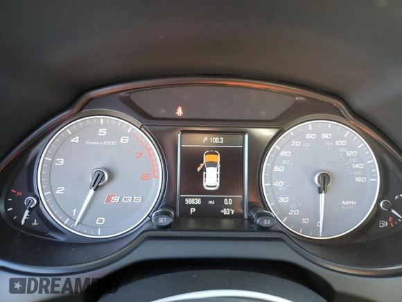 2014 Audi SQ5 Premium Plus z VIN WA1CGAFP2EA095059, wystawiony jako Copart lot #46145185 z przebiegiem 59 863 mil mil oraz Szkoda całkowita • Salvage title. Historia ofert i sprzedaży dostępna na DreamBid. Obrazek 9.