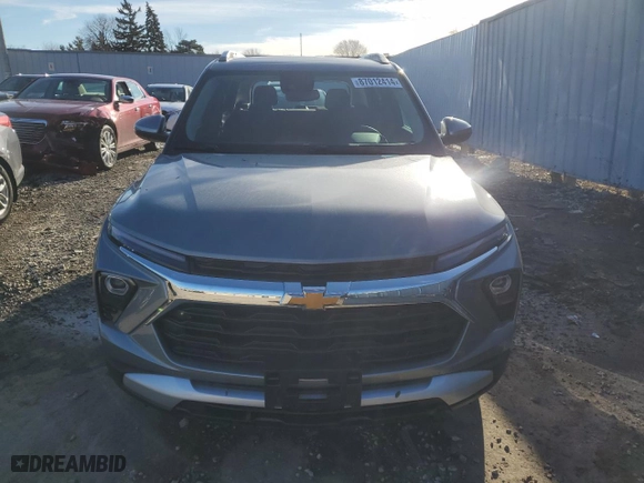 2025 Chevrolet TrailBlazer LT with VIN KL79MPSP0SB088387, listed as a Copart auction lot 87012414 with 289 mi miles and Salvage Title. Bid and sale history available at carsss.com. Image 5.