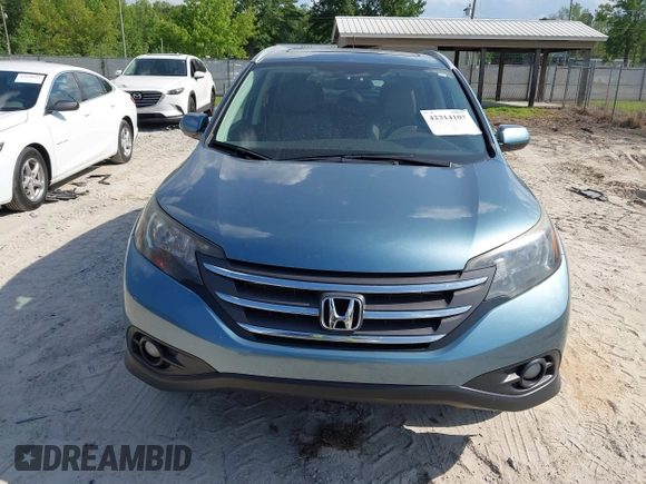 2013 Honda CR-V EX-L z VIN 5J6RM4H75DL054414, wystawiony jako IAAI lot #42314107 z przebiegiem 144 683 mil mil oraz . Historia ofert i sprzedaży dostępna na DreamBid. Obrazek 6.