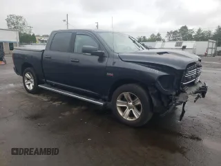 2016 Ram 1500 Sport z VIN 1C6RR7MT9GS151547, wystawiony jako Copart lot #59513865 z przebiegiem 110 763 mil mil oraz Szkoda całkowita • Salvage title. Historia ofert i sprzedaży dostępna na DreamBid. Obrazek 4.