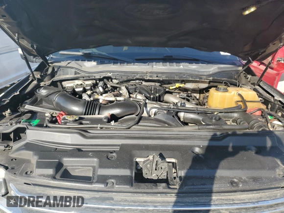 2017 Ford F-350 Lariat with VIN 1FT8W3DT7HEB44652, listed as a Copart auction lot 65071615 with 55,544 mi miles and Salvage title. Bid and sale history available at DreamBid. Image 11.