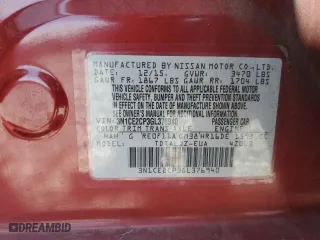 2016 Nissan Versa Note S with VIN 3N1CE2CP3GL376940, listed as a Copart auction lot 52158625 with 69,199 mi miles and Non Repairable. Bid and sale history available at carsss.com. Image 13.