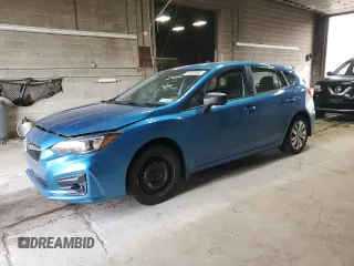 2019 Subaru Impreza z VIN 4S3GTAA69K3716556, wystawiony jako Copart lot #54859965 z przebiegiem 39 838 mil mil oraz Szkoda całkowita • Salvage title. Historia ofert i sprzedaży dostępna na DreamBid. Obrazek 1.