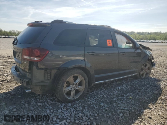 2017 Dodge Journey Crossroad Plus z VIN 3C4PDDGG8HT545942, wystawiony jako Copart lot #53985625 z przebiegiem Nie podano mil oraz Szkoda całkowita • Salvage title. Historia ofert i sprzedaży dostępna na DreamBid. Obrazek 3.