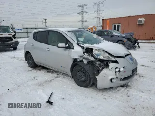 2011 Nissan LEAF SL-e with VIN JN1AZ0CP7BT006319, listed as a Copart auction lot 45422725 with 71,048 mi miles and Salvage Title. Bid and sale history available at carsss.com. Image 4.