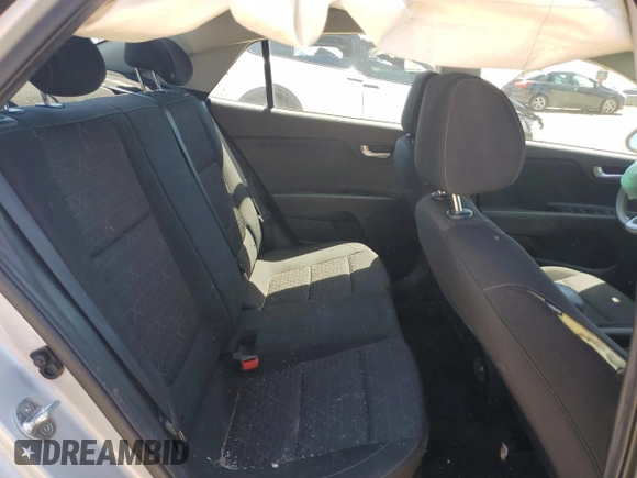 2021 Kia Rio S with VIN 3KPA24AD5ME382580, listed as a Copart auction lot 56931054 with 63,445 mi miles and Salvage Title. Bid and sale history available at DreamBid. Image 10.