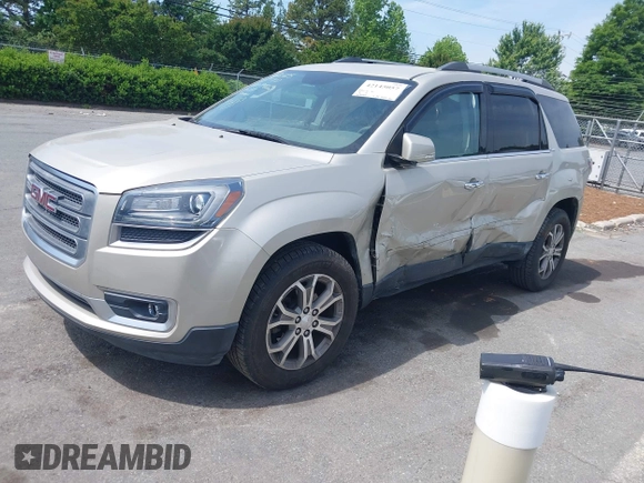 2014 GMC Acadia SLT z VIN 1GKKRRKD0EJ194862, wystawiony jako IAAI lot #42145057 z przebiegiem 164 998 mil mil oraz . Historia ofert i sprzedaży dostępna na DreamBid. Obrazek 17.