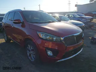 2016 Kia Sorento SX with VIN 5XYPK4A53GG165152, listed as a IAAI auction lot 41247817 with 113,067 mi miles. Bid and sale history available at carsss.com. Image 1.