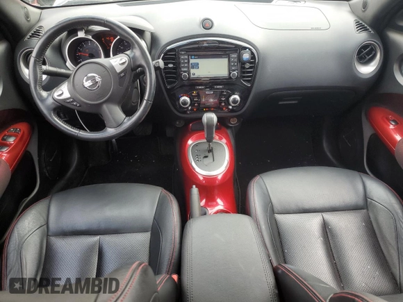 2015 Nissan Juke S with VIN JN8AF5MVXFT552851, listed as a Copart auction lot 52374565 with 45,108 mi miles and Salvage Title. Bid and sale history available at DreamBid. Image 8.