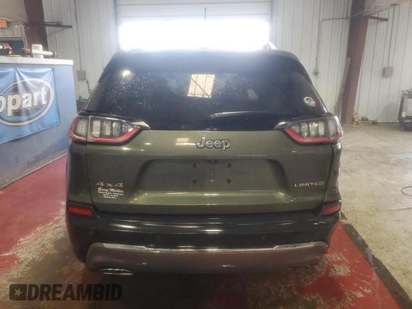 2019 Jeep Cherokee Limited with VIN 1C4PJMDX7KD283891, listed as a Copart auction lot 51229175 with 38,801 mi miles and Salvage Title. Bid and sale history available at DreamBid. Image 6.