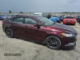 2018 Ford Fusion SE with VIN 3FA6P0HD0JR228472, listed as a Copart auction lot 62747845 with 62,554 mi miles and Clean title. Bid and sale history available at DreamBid. Image 4.