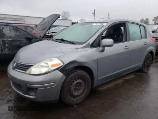 2008 Nissan Versa 1.8 S with VIN 3N1BC13E08L407167, listed as a Copart auction lot 49379525 with 177,572 mi miles and Salvage Title. Bid and sale history available at carsss.com. Image 1.