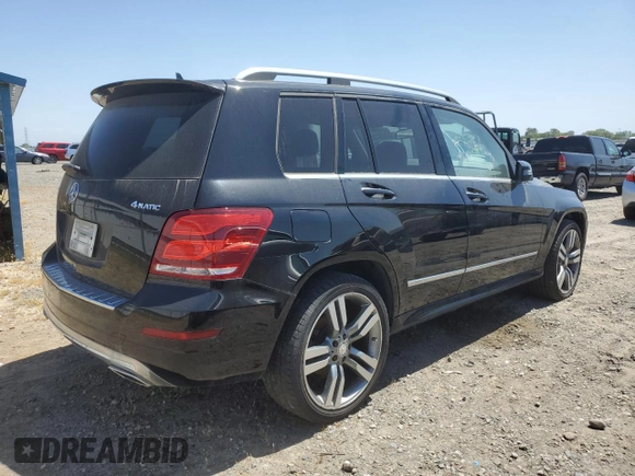 2013 Mercedes-Benz GLK 350 with VIN WDCGG8JB2DF942637, listed as a Copart auction lot 55333735 with 91,543 mi miles and Salvage Title. Bid and sale history available at DreamBid. Image 3.