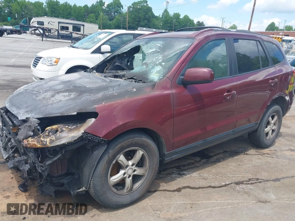 2007 Hyundai Santa Fe GLS with VIN 5NMSG13D07H091905, listed as a IAAI auction lot 42325035 with Not provided miles and . Bid and sale history available at DreamBid. Image 2.