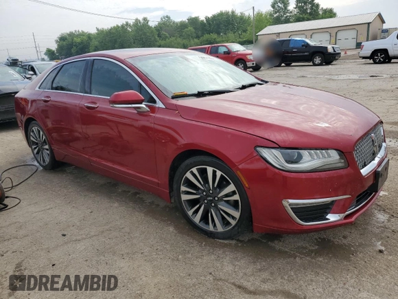2017 Lincoln MKZ Reserve with VIN 3LN6L5F96HR618810, listed as a Copart auction lot 58857255 with 146,326 mi miles and Salvage title. Bid and sale history available at DreamBid. Image 4.