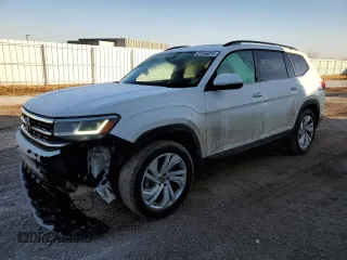 2022 Volkswagen Atlas SE with VIN 1V2JP2CA5NC554171, listed as a Copart auction lot 46822345 with 60,907 mi miles and Clean title. Bid and sale history available at DreamBid. Image 1.