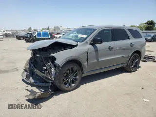 2022 Dodge Durango SXT with VIN 1C4RDJAGXNC101341, listed as a Copart auction lot 59608105 with 81,370 mi miles and Salvage title. Bid and sale history available at DreamBid. Image 1.