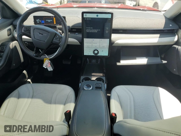 2022 Ford Mustang Mach-E Premium with VIN 3FMTK3SU0NMA01304, listed as a Copart auction lot 63823505 with 35,661 mi miles and Salvage title. Bid and sale history available at DreamBid. Image 8.