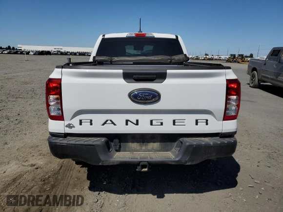 2024 Ford Ranger XL with VIN 1FTER4PH0RLE54615, listed as a Copart auction lot 61637625 with 10,099 mi miles and Salvage title. Bid and sale history available at DreamBid. Image 6.