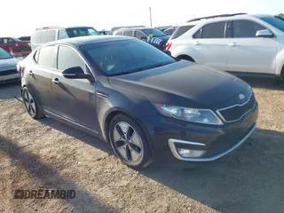 2013 Kia Optima EX with VIN KNAGM4AD8D5053675, listed as a IAAI auction lot 42000423 with 212,320 mi miles. Bid and sale history available at carsss.com. Image 1.