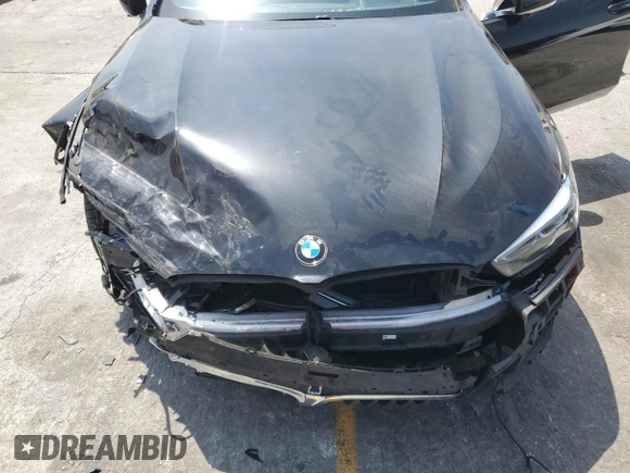 2020 BMW 8 Series M850i with VIN WBAGV8C01LCE50737, listed as a Copart auction lot 58318665 with Not provided miles and Salvage title. Bid and sale history available at DreamBid. Image 11.
