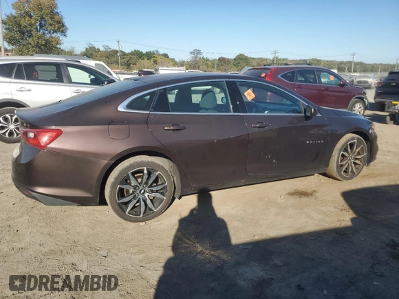 2016 Chevrolet Malibu LT with VIN 1G1ZF5SX9GF200002, listed as a Copart auction lot 76814464 with 135,656 mi miles and Salvage Title. Bid and sale history available at DreamBid. Image 3.