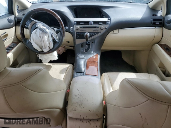 2013 Lexus RX 350 with VIN 2T2BK1BA2DC213537, listed as a Copart auction lot 51368955 with 0 mi miles and Salvage Title. Bid and sale history available at carsss.com. Image 8.