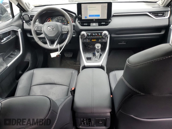 2024 Toyota RAV4 XLE Premium with VIN 2T3A1RFVXRC490319, listed as a Copart auction lot 48150595 with 7,766 mi miles and Salvage Title. Bid and sale history available at carsss.com. Image 8.