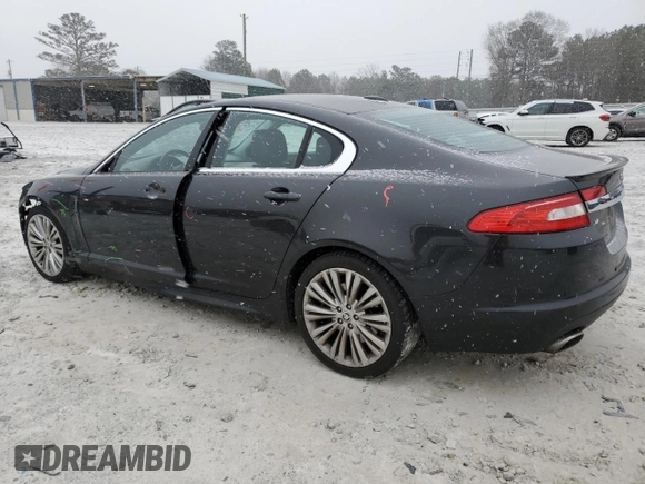 2011 Jaguar XF with VIN SAJWA0FB9BLS16223, listed as a Copart auction lot 89158825 with 179,554 mi miles and Salvage Title. Bid and sale history available at carsss.com. Image 2.
