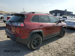 2019 Jeep Cherokee Trailhawk Elite with VIN 1C4PJMBNXKD147403, listed as a Copart auction lot 61609245 with 58,636 mi miles and Clean title. Bid and sale history available at DreamBid. Image 3.