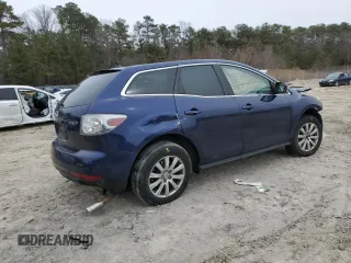 2011 Mazda CX-7 i Sport with VIN JM3ER2BM4B0366383, listed as a Copart auction lot 46000395 with 184,030 mi miles and Salvage Title. Bid and sale history available at carsss.com. Image 3.