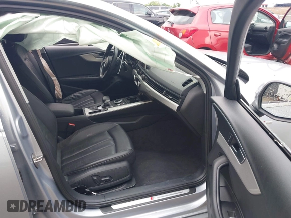 2018 Audi A4 Premium Plus z VIN WAUENAF43JN012300, wystawiony jako IAAI lot #42175129 z przebiegiem 89 521 mil mil oraz . Historia ofert i sprzedaży dostępna na DreamBid. Obrazek 5.