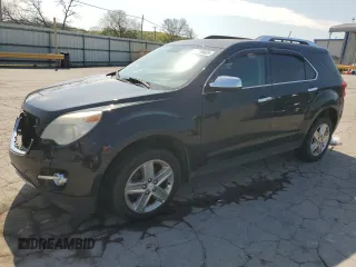 2015 Chevrolet Equinox LTZ with VIN 2GNALDEK1F6252344, listed as a Copart auction lot 51956605 with 240,803 mi miles and Salvage Title. Bid and sale history available at carsss.com. Image 1.